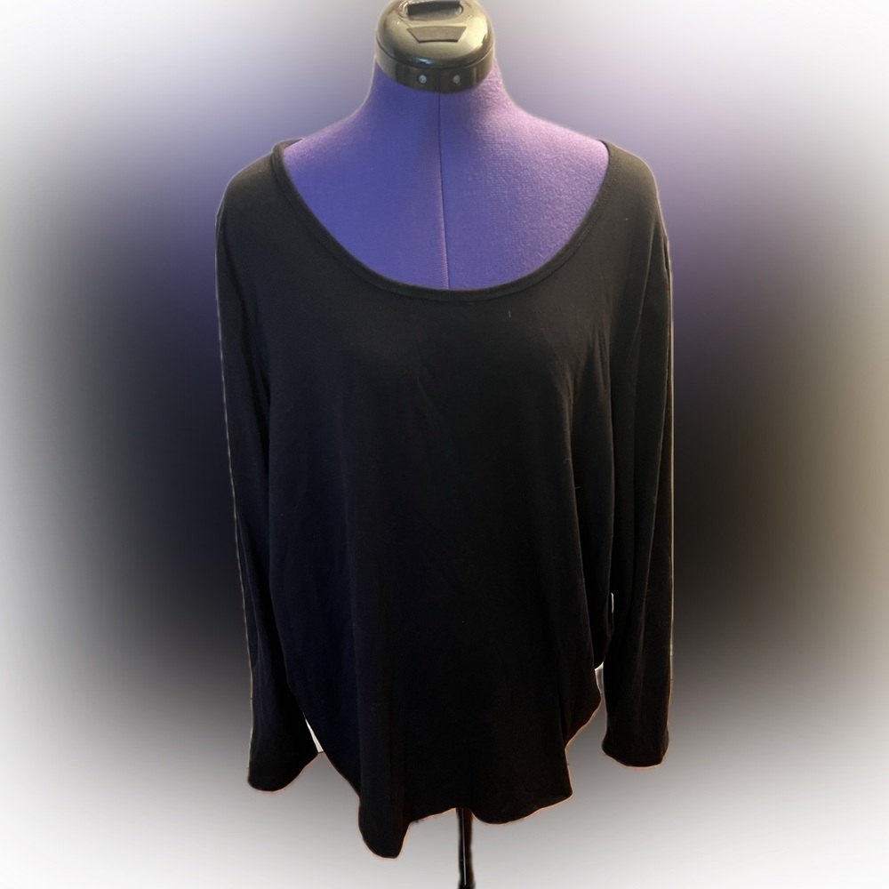Lularoe Lynnae Top Black Size 3XL